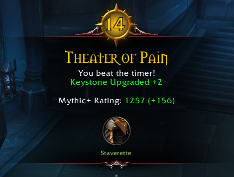 WoW Mythic Plus Rating 2