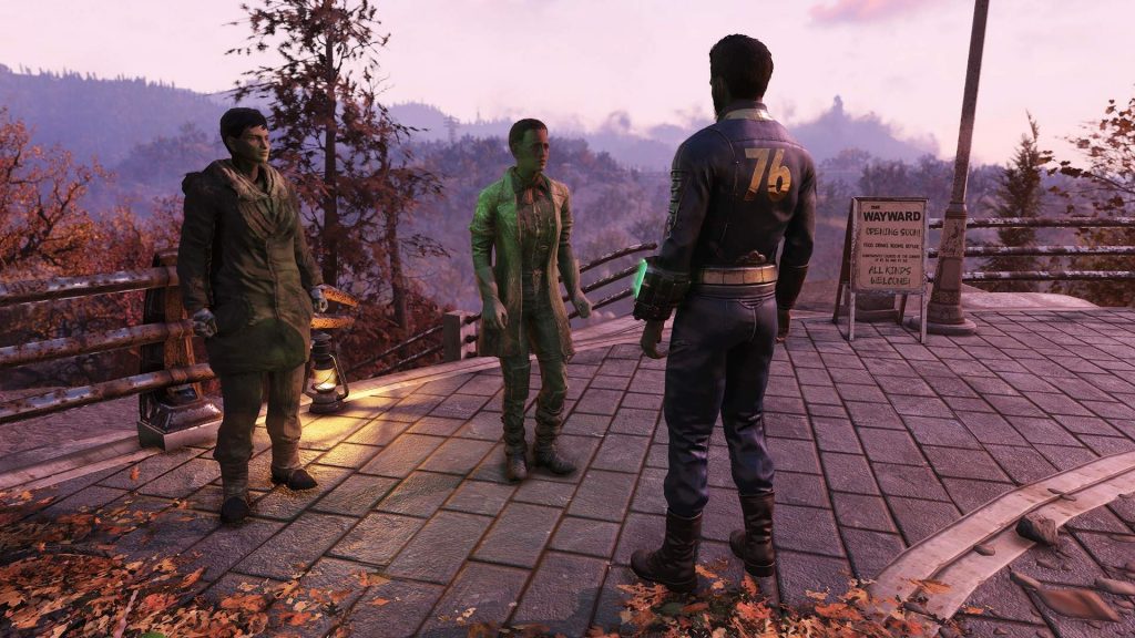Fallout 76 Wastelanders Erste NPCs